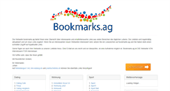 Desktop Screenshot of bookmarks.ag