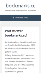 Mobile Screenshot of bookmarks.cc